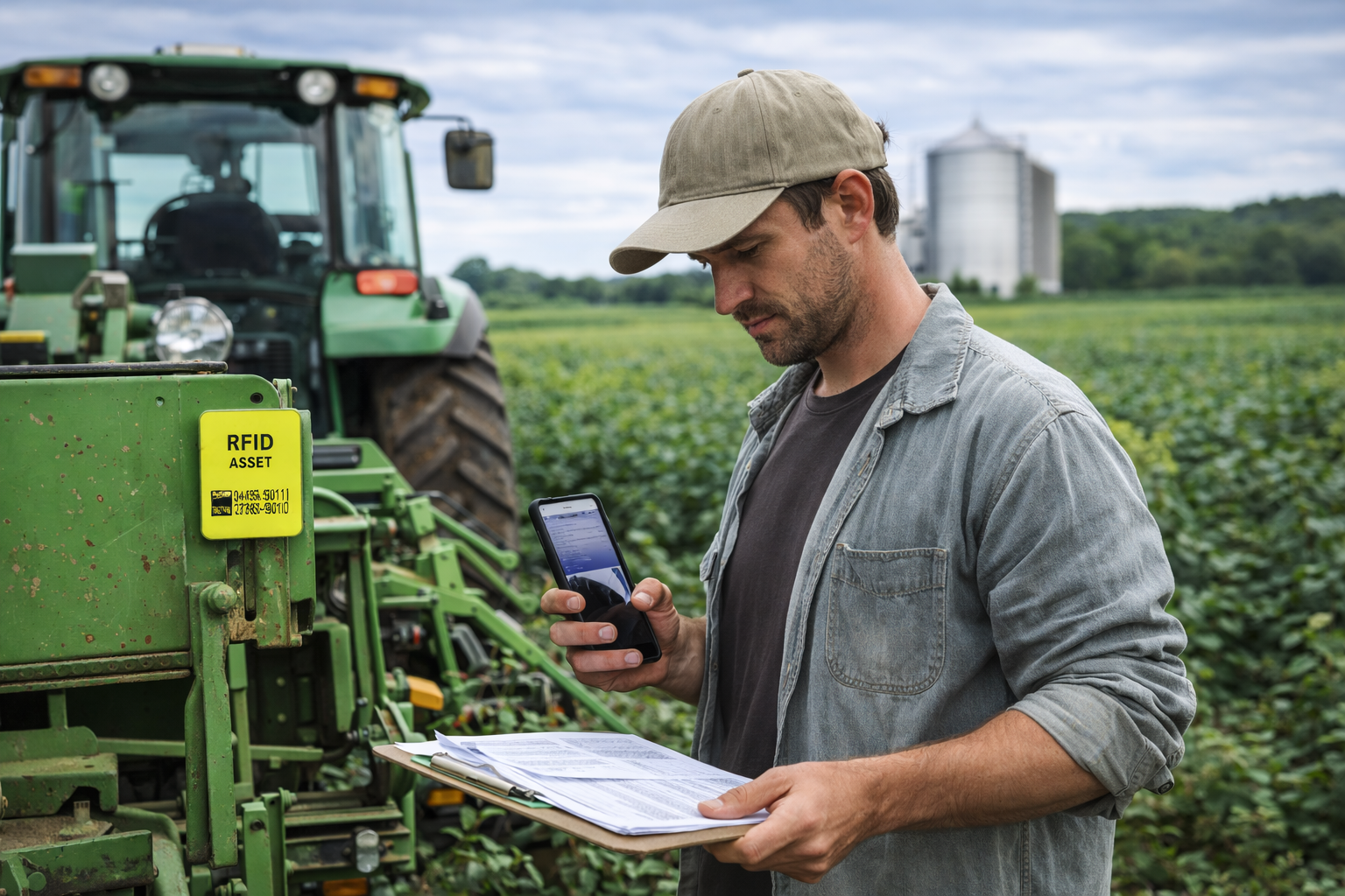 control de activos agro RFID